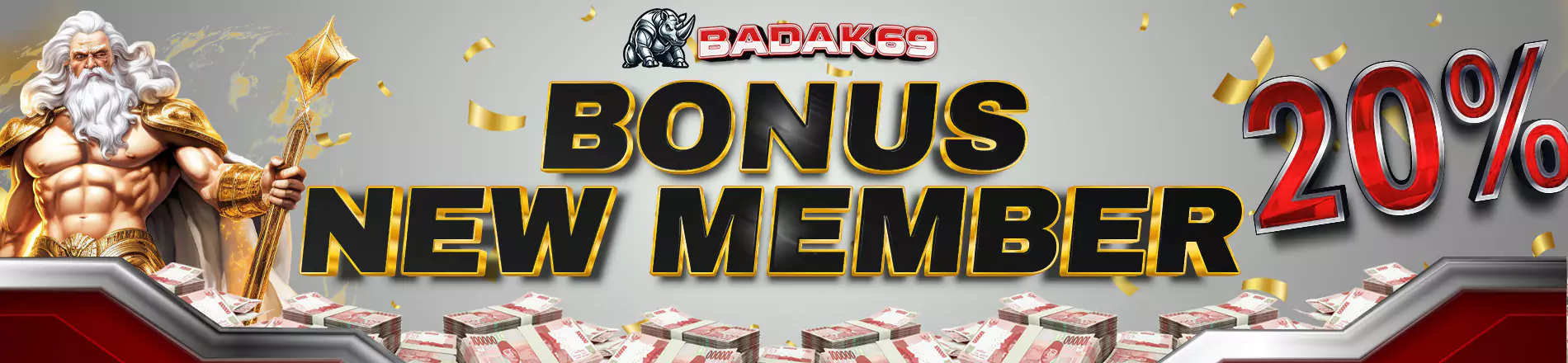 Promo Bonus New Member - Badak69