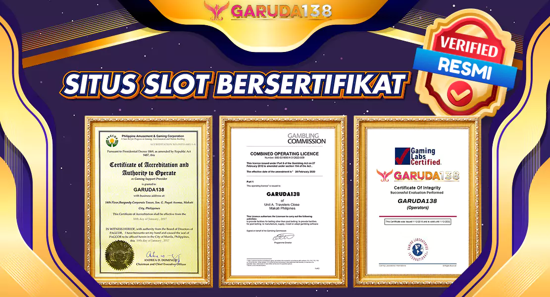 GARUDA138 Situs Slot Bersertifikat Resmi